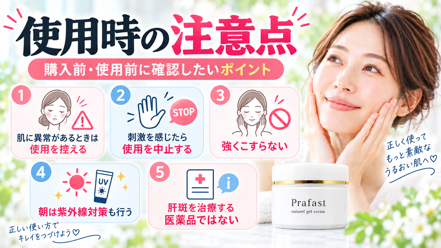 プラファストの基本的な使い方と塗り方を説明する画像